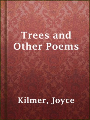 cover image of Trees and Other Poems